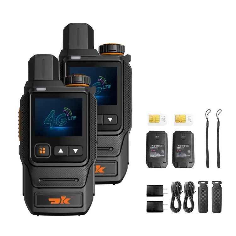 Wholesale DK-K10 4G POC Radio Long Range Global Walkie Talkie Two Way Radio Network Radio with SIM Card-1